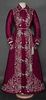 EMBROIDERED EXPORT ROBE, 1870-1880