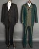TWO MEN'S SPRING SUITS, MID 20TH C
