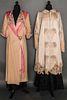 TWO EVENING COATS, EARLY 20TH C