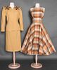 TWO LADIES' DAY GARMENTS, 1940-1950s