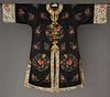 EMBROIDERED EXPORT ROBE, CHINA, 1940s