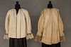 TWO FESTIVAL BLOUSES, HUNGARY, 19TH C