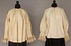 TWO FESTIVAL BLOUSES, HUNGARY, 19TH C