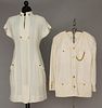 CHANEL WHITE DRESS & CHANEL JACKET, 1990-2000