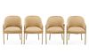 Set of 4 MCM Dining Chairs, Ward Bennet