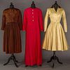 TWO DRESSES & ONE COAT, 1950-1960s