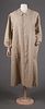 GENT'S LINEN DUSTER, MID-LATE 19TH C
