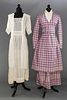 1 WHITE & 1 PURPLE DAY DRESS, 1915-1918