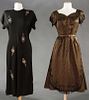 HATTIE CARNEGIE & ADELE SIMPSON DRESSES, 1940-1950
