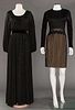 BLACK EVENING & COCKTAIL DRESSES, 1960-1970s