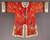 EMBROIDERED RUST COAT, CHINA