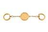 Movado (Attr.) 14k Yellow Gold St. Christopher Fob