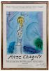 Marc Chagall Signed Exhibition Poster, 1979