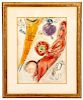 Chagall Lithograph from "Derriere Le Miroir", 1954