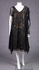 GEORGETTE & GOLD LAMÃ‰ PARTY DRESS, MID 1920s