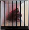 Charles K. Sibley, "The Chimp", Signed Painting