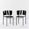 Two Philippe Starck for XO Lilla Hunter Chairs