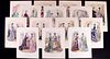 GENEROUS LOT OF ASSORTED FASHION PLATES, FRANCE 1870-77