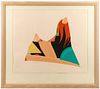 Tom Wesselmann '83 Signed Woodcut, Bedroom Dropout