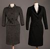 THREE SKIRT SUITS, FRANCE & AMERICA, 1950- 1968