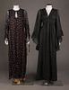 TWO CAFTAN EVENING GOWNS, AMERICA, 1970 & 1976