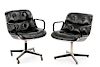Two Charles Pollock Office Chairs For Knoll