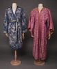 TWO SILK ORIENTALIST ROBES, EARLY 20TH C