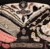 LARGE LOT OF MIXED TRIMS, BEADED & SEQUINED ELEMENTS,