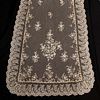 TWO HANDMADE LACE WEDDING VEILS, LATE 19TH-EARLY 20TH C