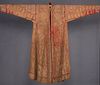 GOLD EMBROIDERED WOOL ROBE, PERSIA, 19TH C