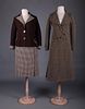 TWO LADIES SKIRT SUITS, 1930s