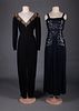 TWO EVENING GOWNS, EARLY 1940s