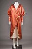 RED & GOLD EVENING COAT, 1930s