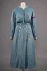 NAUTICAL BLUE CHAMBRAY DRESS, c. 1910