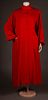 KATHARINE HEPBURN RED AT-HOME GOWN