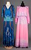 TWO LONG PARTY DRESSES, 1970-1980