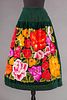 STUNNING EMBROIDERED SKIRT, MEXICO, 1950s