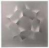 Leo Rabkin (American, 1919-2015), shadow box, 1966, plexiglass, 6" x 36" x 36".