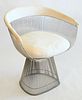 Warren Platner for Knoll Wire Armchair, seat height 18 inches.
