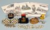 Group early 20th c. European & American Decorative Items