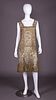 HOUSE OF ADAIR LAMÃ‰ EMBROIDERED PARTY DRESS, MID 1920s