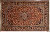 Persian Kashan area rug, early 20th c.