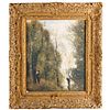 Camille Corot (after), giclee on canvas