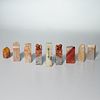 Collection Chinese hardstone seals