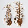 Pair Bagues style wall sconces