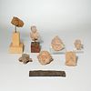 Group Pre-Columbian and style artifacts