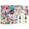 Vintage Lot of 75 Richard Nixon Various Campaign Buttons
