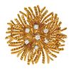 Tiffany & Co. Diamond, 18k Yellow Gold Pin