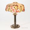 Pairpoint Table Lamp with Oxford Puffy Shade