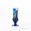 Galle Morning Glory Cameo Glass Vase